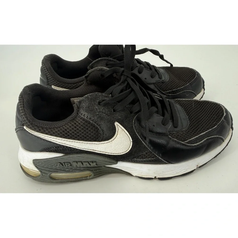 Nike Air Max Black White Mesh Running Sneakers Lace Up Women's Size 8 CD5432-003